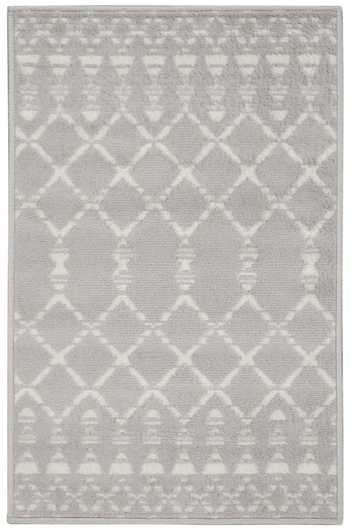 The Rug Corner Nourison Home Whimsicle WHS02 GREY Area Rugs
