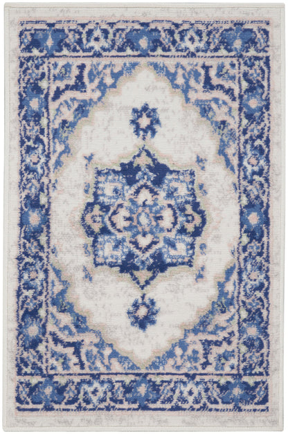 The Rug Corner Nourison Home Whimsicle WHS03 IVBLU Area Rugs