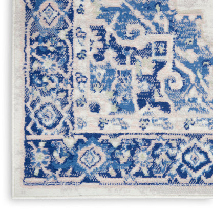 The Rug Corner Nourison Home Whimsicle WHS03 IVBLU Area Rugs