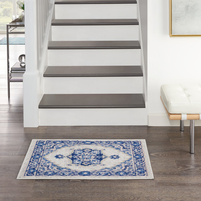 The Rug Corner Nourison Home Whimsicle WHS03 IVBLU Area Rugs