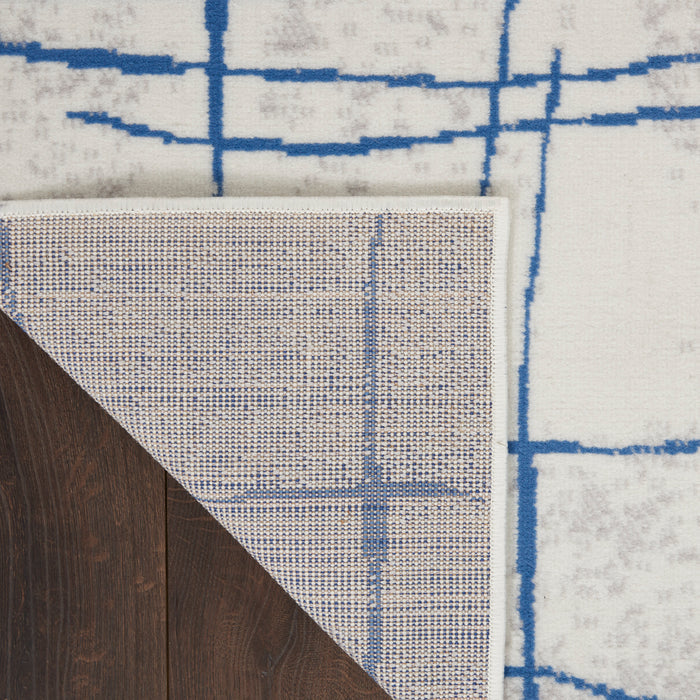 The Rug Corner Nourison Home Whimsicle WHS09 IVBLU Area Rugs