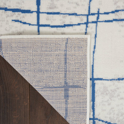 The Rug Corner Nourison Home Whimsicle WHS09 IVBLU Area Rugs