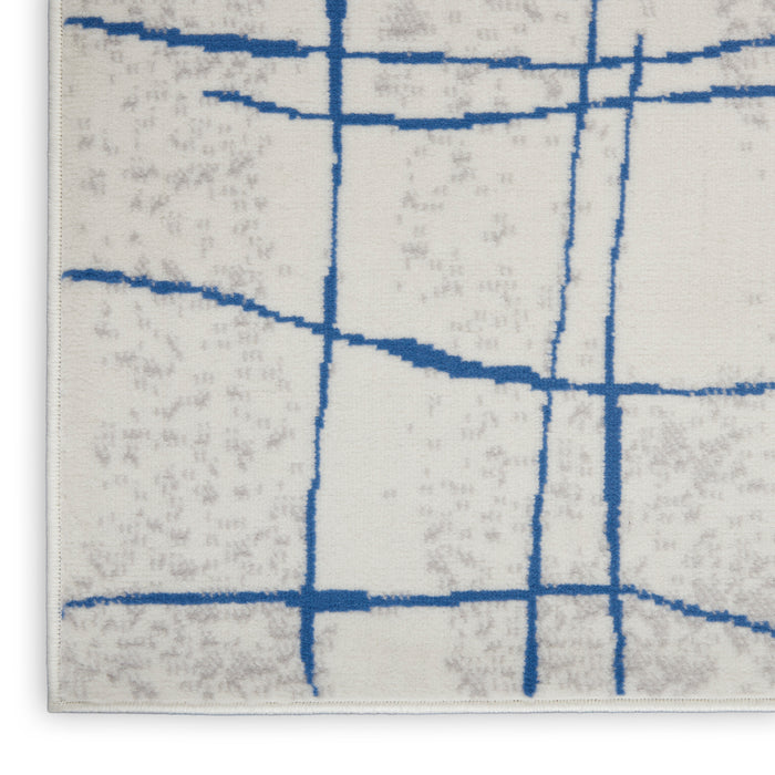 The Rug Corner Nourison Home Whimsicle WHS09 IVBLU Area Rugs