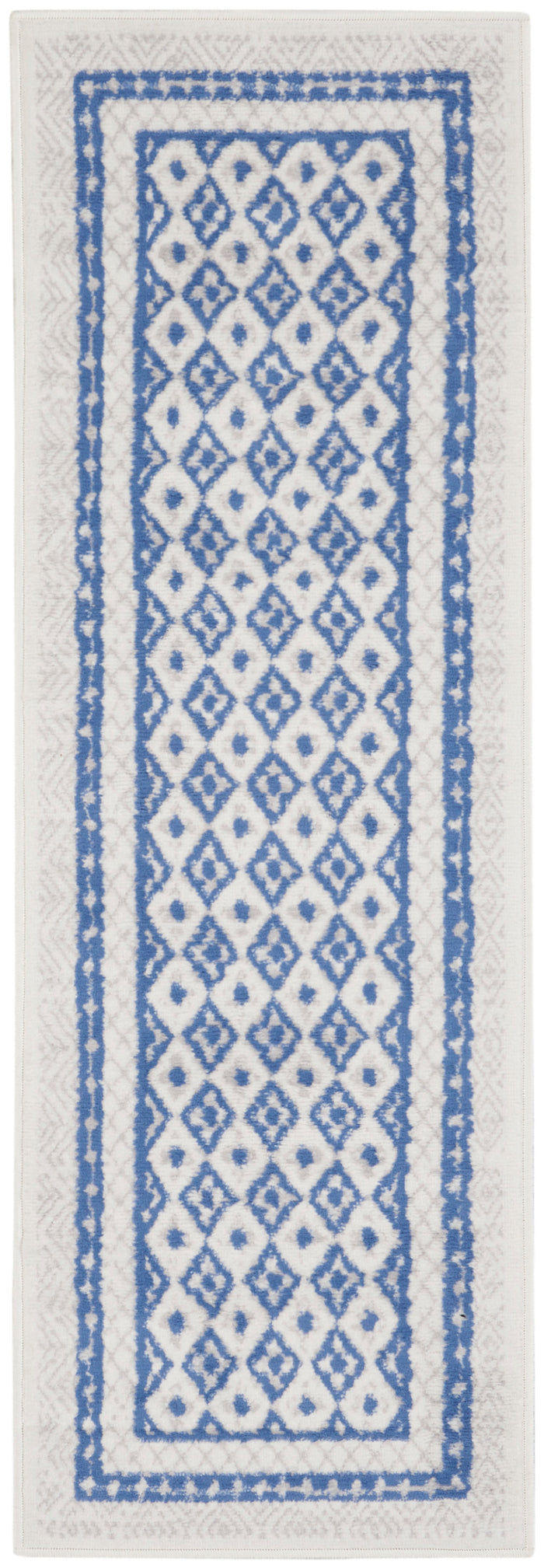 The Rug Corner Nourison Home Nourison Home - Whimsicle Ivory/Blue Area Rug WHS13