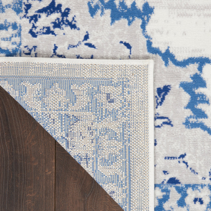 The Rug Corner Nourison Home Nourison Home - Whimsicle Ivory/Blue Area Rug WHS14