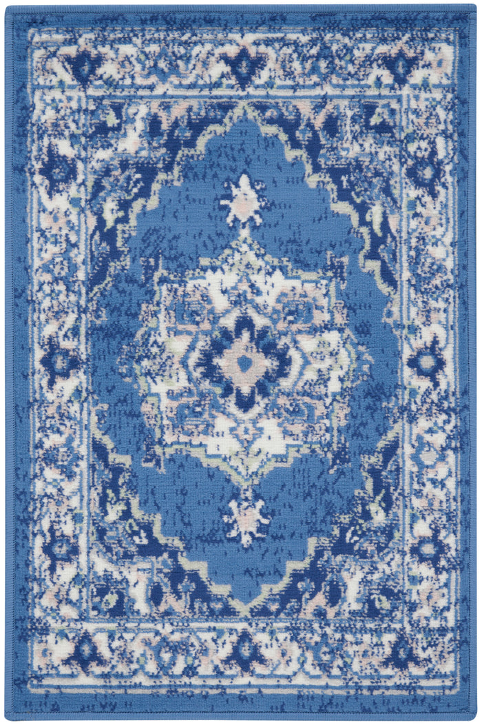 The Rug Corner Nourison Home Nourison Home - Whimsicle Navy Area Rug WHS03