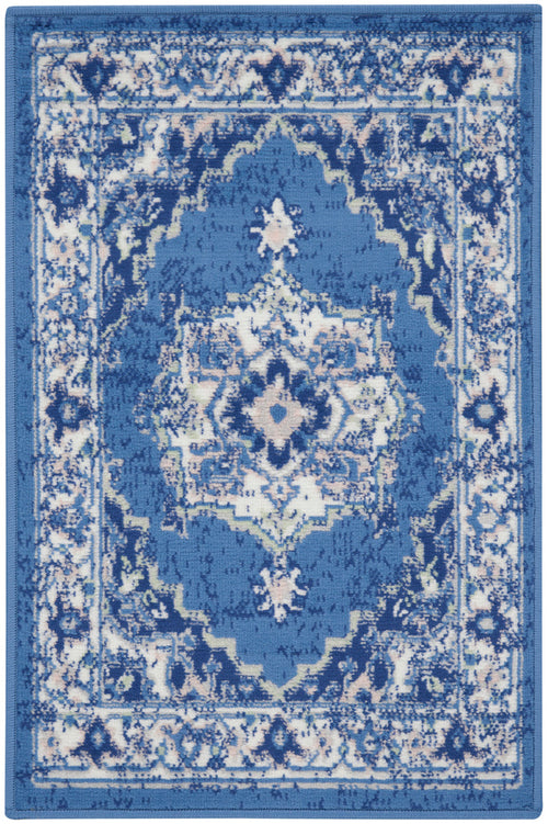 The Rug Corner Nourison Home Nourison Home - Whimsicle Navy Area Rug WHS03