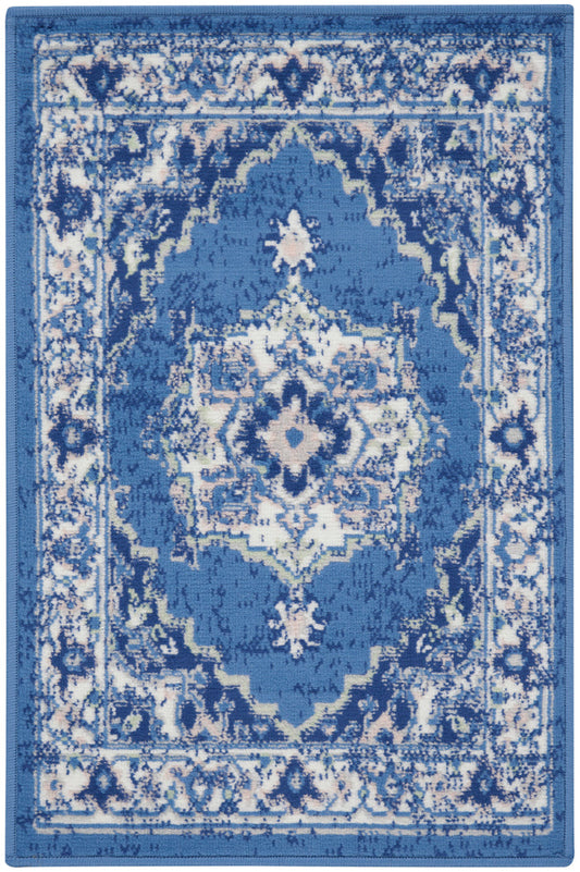 The Rug Corner Nourison Home Nourison Home - Whimsicle Navy Area Rug WHS03