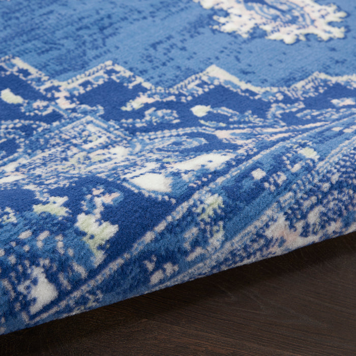 The Rug Corner Nourison Home Nourison Home - Whimsicle Navy Area Rug WHS03