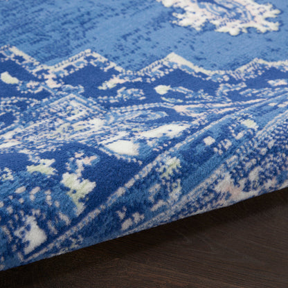 The Rug Corner Nourison Home Nourison Home - Whimsicle Navy Area Rug WHS03