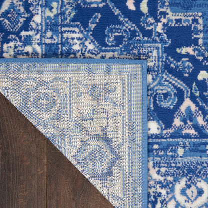 The Rug Corner Nourison Home Nourison Home - Whimsicle Navy Area Rug WHS03