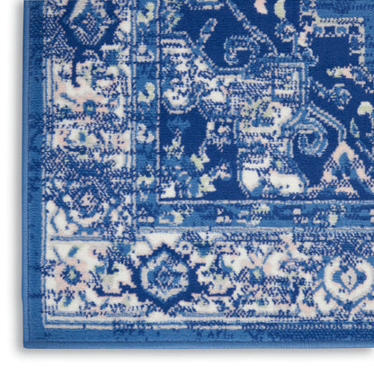 The Rug Corner Nourison Home Nourison Home - Whimsicle Navy Area Rug WHS03