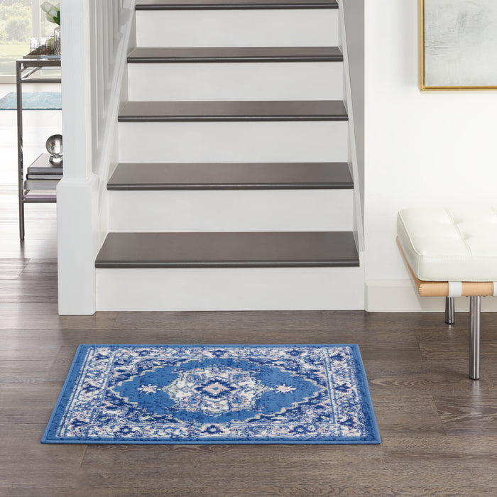 The Rug Corner Nourison Home Nourison Home - Whimsicle Navy Area Rug WHS03