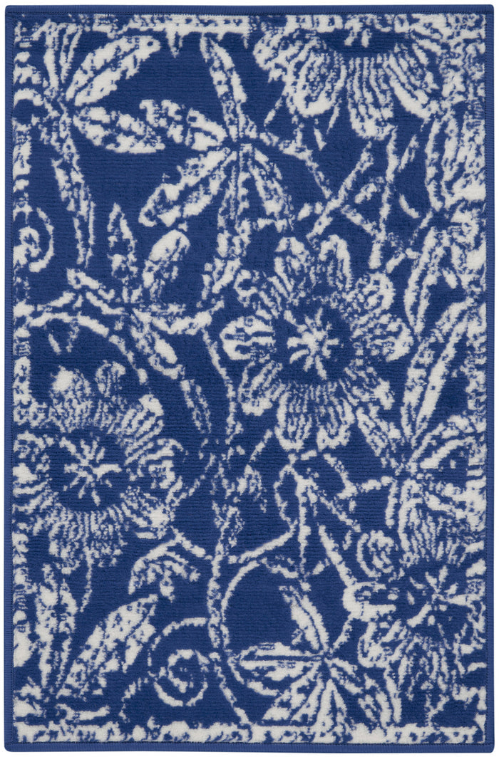 The Rug Corner Nourison Home Nourison Home - Whimsicle Navy Area Rug WHS05