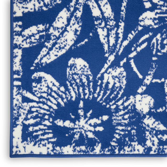 The Rug Corner Nourison Home Nourison Home - Whimsicle Navy Area Rug WHS05