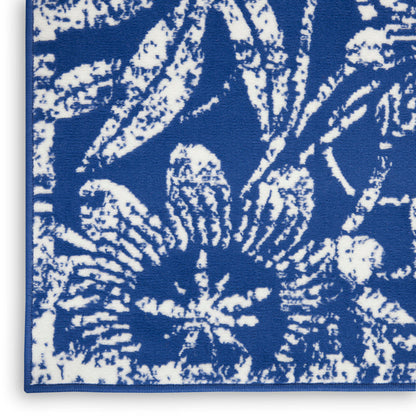 The Rug Corner Nourison Home Nourison Home - Whimsicle Navy Area Rug WHS05