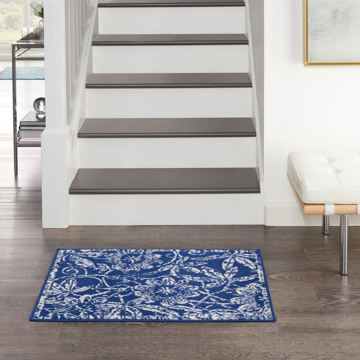 The Rug Corner Nourison Home Nourison Home - Whimsicle Navy Area Rug WHS05