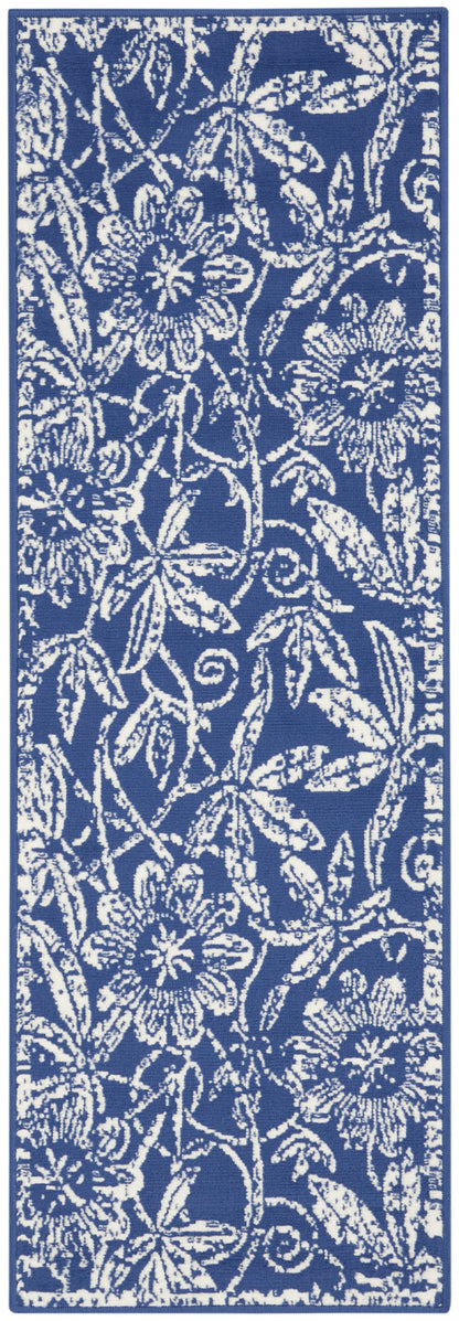 The Rug Corner Nourison Home Nourison Home - Whimsicle Navy Area Rug WHS05