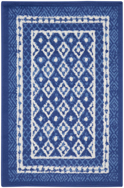 The Rug Corner Nourison Home Nourison Home - Whimsicle Navy Area Rug WHS13