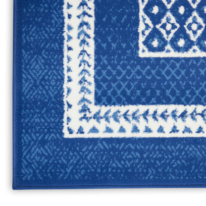 The Rug Corner Nourison Home Nourison Home - Whimsicle Navy Area Rug WHS13