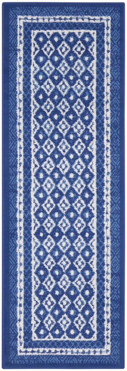The Rug Corner Nourison Home Nourison Home - Whimsicle Navy Area Rug WHS13