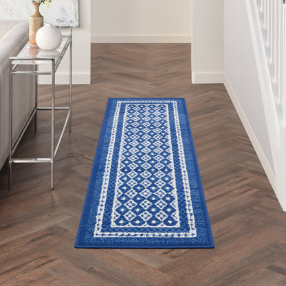 The Rug Corner Nourison Home Nourison Home - Whimsicle Navy Area Rug WHS13