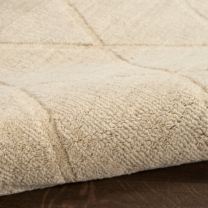 Nourison Home - Wool Haven Beige Area Rug WOH01