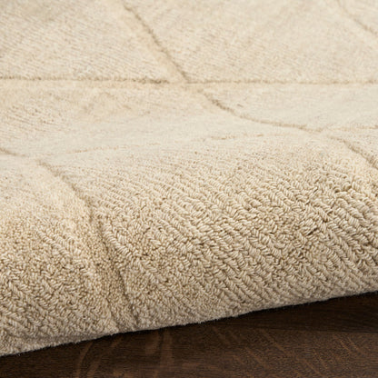 Nourison Home - Wool Haven Beige Area Rug WOH01