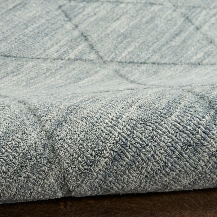 The Rug Corner Nourison Home Nourison Home - Wool Haven Blue Area Rug WOH01