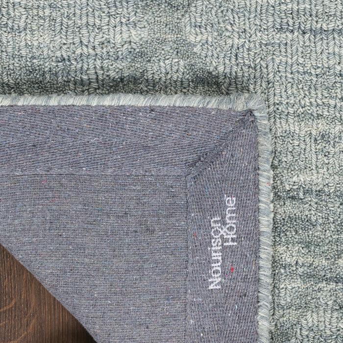 The Rug Corner Nourison Home Nourison Home - Wool Haven Blue Area Rug WOH01