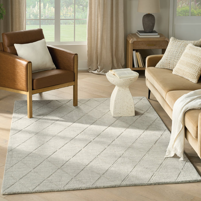 Nourison Home - Wool Haven Grey Area Rug WOH01