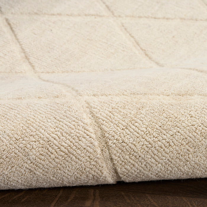 The Rug Corner Nourison Home Wool Haven WOH01 IVORY Area Rugs