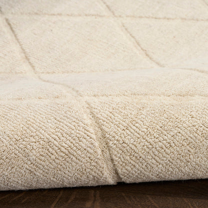 The Rug Corner Nourison Home Wool Haven WOH01 IVORY Area Rugs