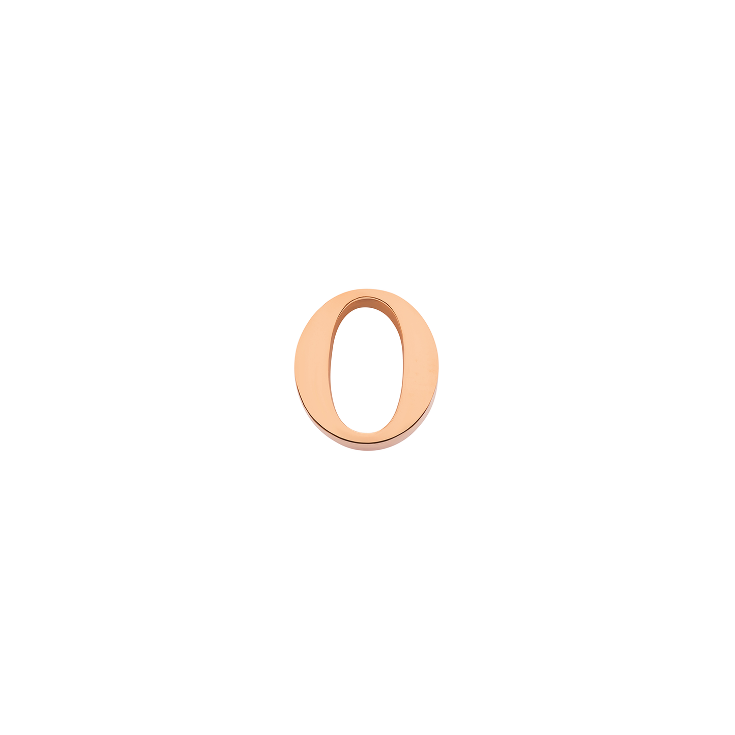 Made Mine Charms - Didot Initial Charm (Rose Gold)