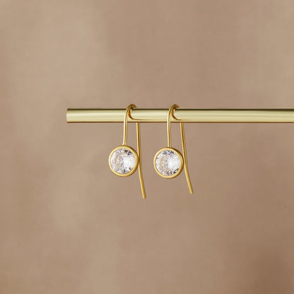 Olivia Crystal Drop Earrings