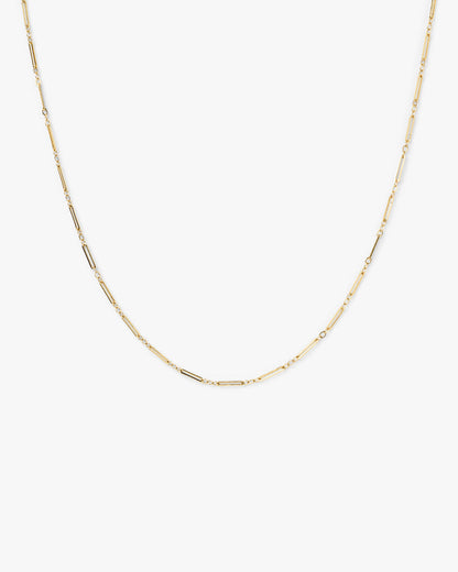 Paperclip Charm Chain