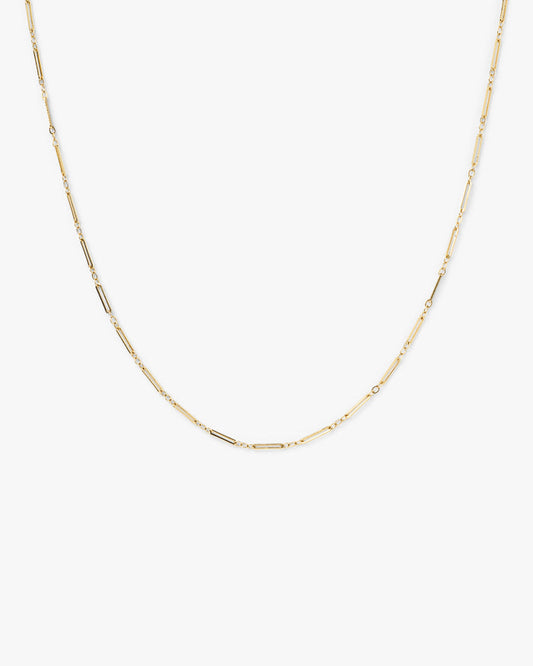 Paperclip Charm Chain