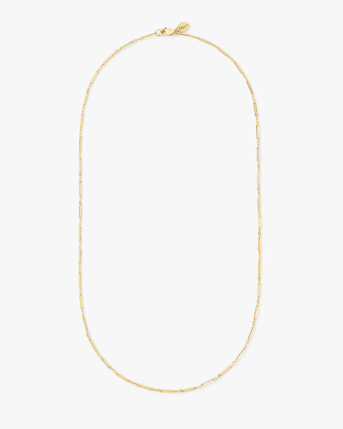 Paperclip Charm Chain full view