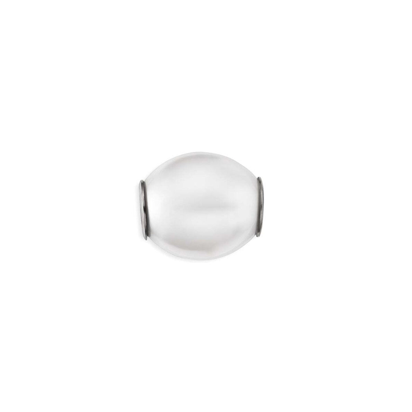Double Initial Icon - Birthstone (Silver)