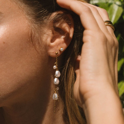 Penelope Pearl Drop Earrings