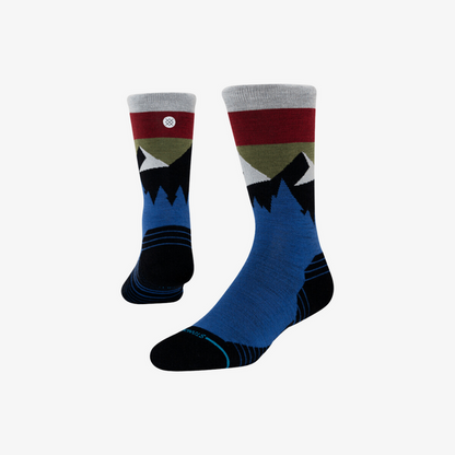 Performance Light Cushion Merino Wool Crew Socks
