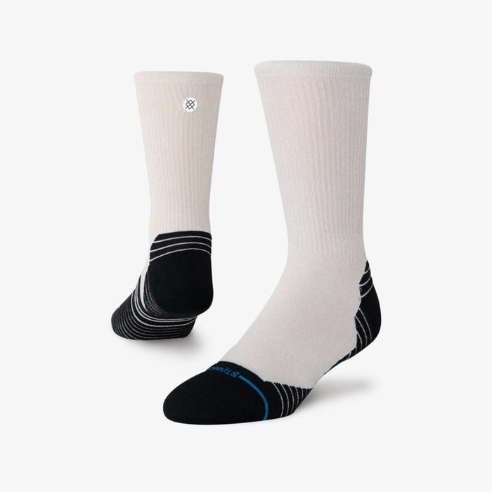 Performance Light Cushion Ribbed Crew Socks