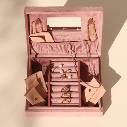Signature Velvet Jewelry Box