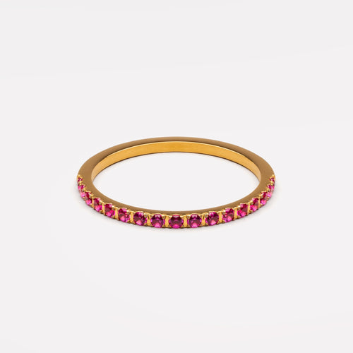 “Bordeaux” Thin Ring