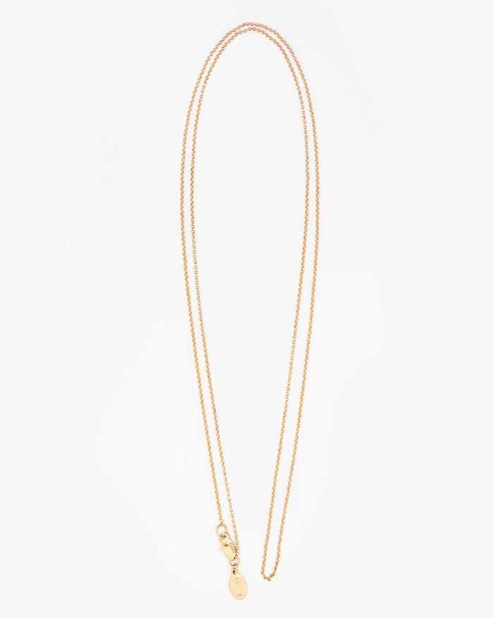 Rolo Chain Necklace doubled up