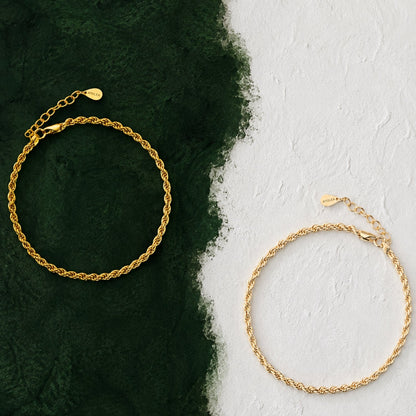 "Calvi" Rope Chain Bracelet