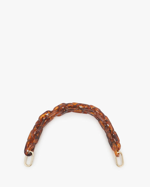 Tortoise Acrylic Shortie Strap