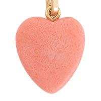 Stone Heart Charm