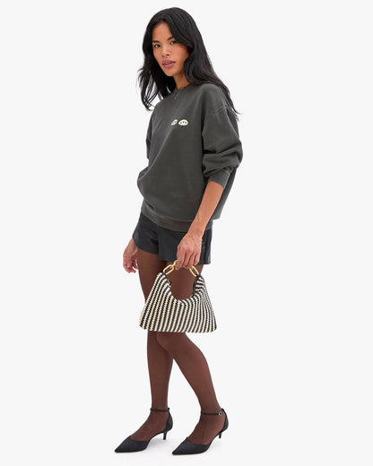 Sandra holding Top Handle Bebe