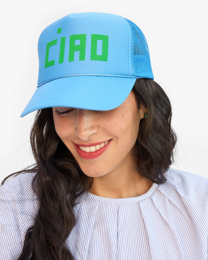 Trucker Hat on Gia